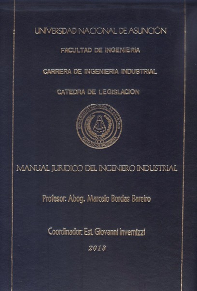 Manual Jurídico del Ingeniero Industrial