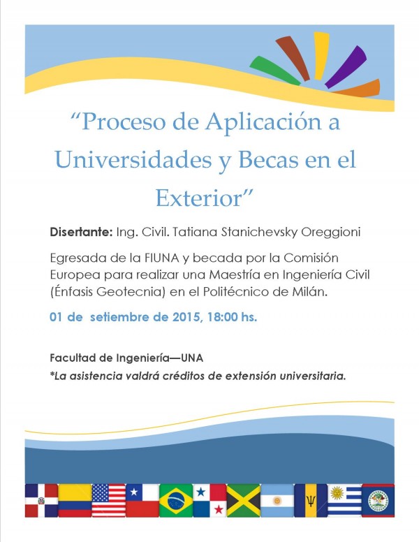 “Proceso de Aplicación a Universidades y Becas en el Exterior”