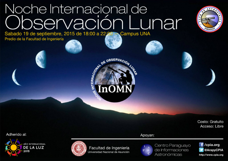 Noche Internacional de Observación Lunar 2015