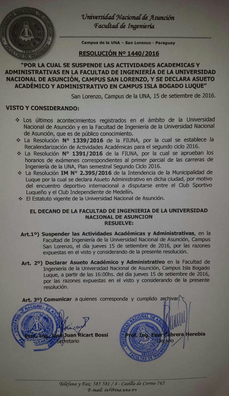 Resolución 