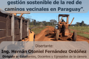 Charla Caminos Vecinales Paraguay
