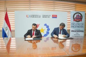 Firma de Convenio Marco de Cooperación entre la Administración Nacional De Electricidad (ANDE) y la FIUNA