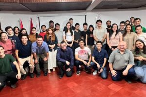 Se realizó en la FIUNA Filial Ayolas una charla técnica sobre el Proyecto de Saneamiento de la Ciudad de San Ignacio – Misiones