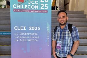 Ingeniero de la FIUNA expone estudio sobre terminales de recarga para buses eléctricos en CHILECON 2025