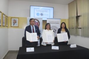 Firma de Convenio Marco de Cooperación Interinstitucional entre la Facultad de Ciencias Químicas, la Facultad de Ingeniería de la UNA y Parafuel Paraguay S.A.