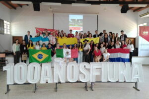 Se realizó en la FIUNA la bienvenida a estudiantes internacionales de toda la Universidad Nacional de Asunción