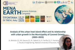 Investigadores y egresados de la carrera de Ingeniería Geográfica y Ambiental de la FIUNA participaron en el Congreso Internacional MESC 2026 indexado en Scopus