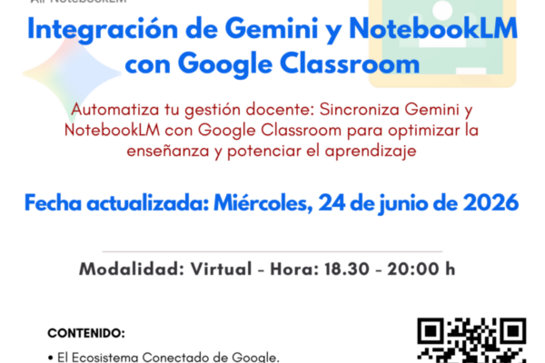 Flyer_Taller Gemini y NBLM_integración Classroom_2026_mod