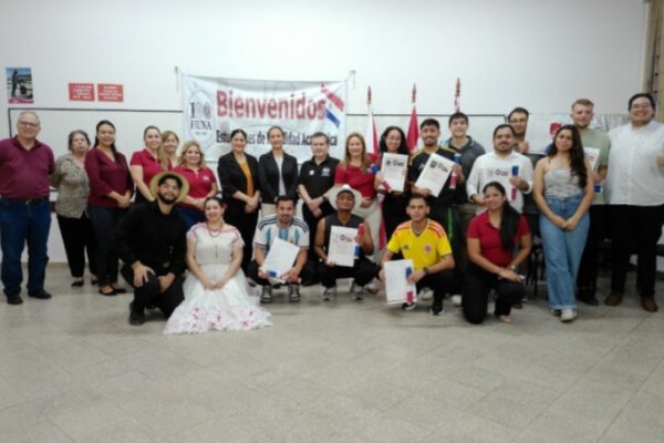 La FIUNA dio la bienvenida a estudiantes de movilidad académica del segundo semestre 2026