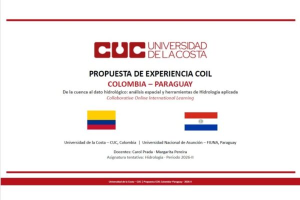 La carrera de Ingeniería Civil de la FIUNA inicia Proyecto COIL con la Universidad de la Costa de Colombia CUC