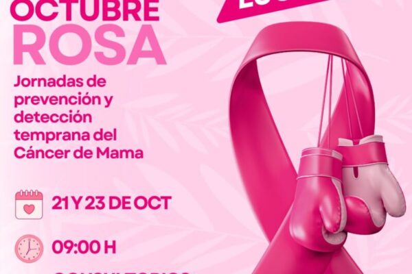 Lucha del Cáncer de Mama Octubre Rosa 2026