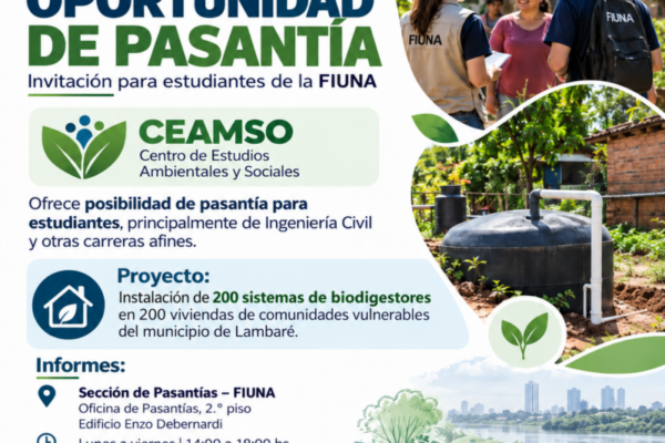 Oportunidad de Pasantía FIUNA