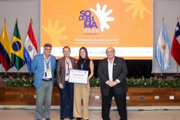 Estudiantes de la Maestría en IA de la FIUNA se destacan en el XIV Congreso Latinoamericano de Biología Matemática (SOLABIMA 2026)